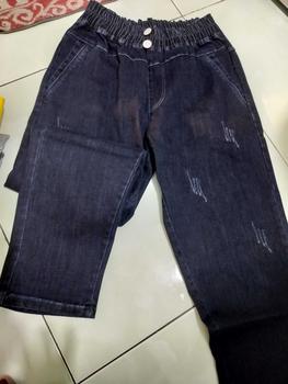 Product Review of Quần jean 9 tấc ống ôm lưng thun 2 nút cào nhẹ co  giãn tốt.m038 Nữ Pants... from L**u 0