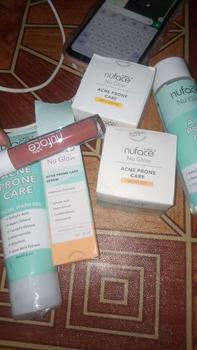 Product Review of Paket Skincare Nuface 5 in 1 Acne Prone Care / Anti jerawat / skincare nuface hemat Bebas Paraben Facial Berjerawat Treatment from n**a 0