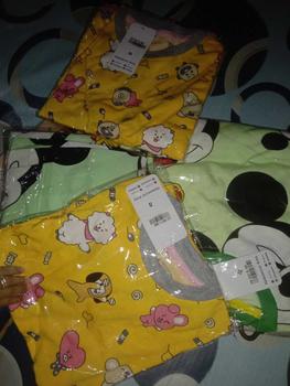 Product Review of Kiminori LEVI.CP Setelan Baju Anak Lengan Pendek Celana Panjang Fashion from M**y A**i S**p 1