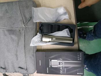 Product Review of Tông đơ cắt tóc Enchen Beardo 2 động cơ mạnh mẽ 8000 vòng, lưỡi thép không gỉ, tặng 4 cử lược tạo kiểu tóc - BH 6 tháng from T**n M**l 2