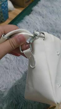 Product Review of Túi đeo chéo nữ GENBAG túi đeo vai phối dây xích đi tiệc đi chơi sang chảnh thời trang TX04 Kem Da from ℘**֮ q**🎀 0