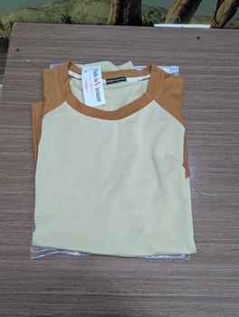 Product Review of [có BigSize145kg] Áo thun hè Japlang phối tay cổ tròn UNISEX  chất liệu thun cotton cá xấu Cá Tính Menswear from D** 0