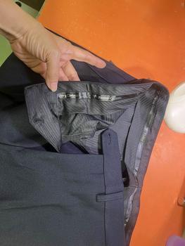 Product Review of Quần Tây Nam Suông Ống Đứng chất nống chéo 79 co giãn nhẹ  ống 18 - 23cm Menswear Pants Ong from Q**n Đ**h 1