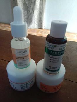 Product Review of Ready !!! Nuface Skincare 3 in 1 Pencerah Wajah / Paket Hemat Nuface 3 in 1 Kusam Mencerahkan from r**6 0