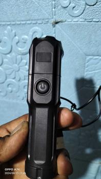 Product Review of ABS strong light zoom flashlight Outdoor multi-function portable household lighting small flashlight from a**😁 1