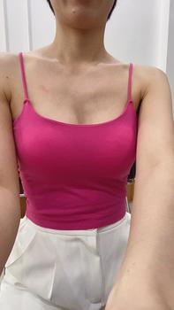 Product Review of Set 2 Áo Hai Dây Mảnh Dáng Ngắn Cho Nữ, Chất Cotton Mềm Mại Mút Liền, Co Giãn [R25] Top Women Bra from P**n T**u P**g N**n 0