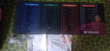 Product Review of YOUJIN Large Office Mouse Pad, 800MM*300MM for Desk, Excel Shortcuts, WORD Shortcuts, Autocad Shortcuts from @**1 1