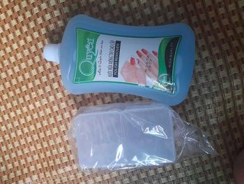 Product Review of Hộp đựng giấy lau gel 2 ngăn có nắp - hộp nhựa đựng dụng cụ nail chuyên dụng from H**y ** 0