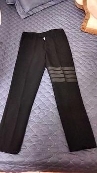 Product Review of [size 23-27] Quần Âu Nam  4 Vạch  Thêu dành cho HS cấp 1&2 chất vải tăm lỳ dày dặn Menswear from t** 2