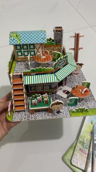 Product Review of [SIZE LỚN ] Mô hình 3D Quán Trà Sữa (Khách có thể chọn nhiều mẫu phân loại)- Đồ Chơi Giáo Dục Lắp Ráp Mô Hình 3D Bằng Giấy Bìa Xốp Tháo Lắp Bộ Lắp Ráp Toy from H** h**g đ**g 0