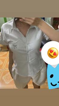 Product Review of Áo SƠ MI CHIẾT EO Buộc Nơ Có Túi Ngực Dành Cho Nữ Phong Cách Hàn Quốc - CE01 from .**. 0