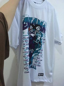 Product Review of Enigma streetwear bootleg basketball shirt warren lotas pro club cotton Fabric Menswear Oversize Top Clothes Prints Tee Man Tshirt Lingerie Crewneck Round Neck Short Sleeve from a**y 2