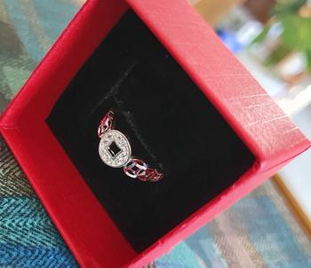 Product Review of QMJ STORE - Q67 Nhẫn bạc nữ đẹp QMJ KIM TIỀN HỒNG PHÁT , thời trang phụ kiện trang sức bạc 925 cao cấp from ]**G 3
