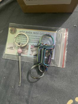 Product Review of móc khóa inox xi mạ màu titan cao cấp.  bảo hành trọn đời. from S**P M**H N**T 0