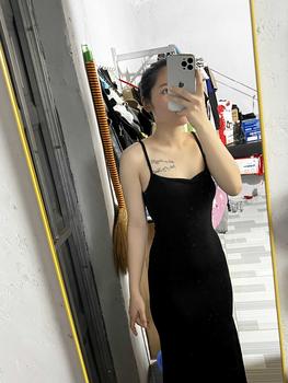 Product Review of D08 - ĐẦM 2S ĐUÔI CÁ THUN LỤA Nữ Dress from n**c 1