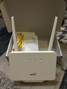 Product Review of EXPOSE Router A30 Open Lines 4G SIM Card WIFI Modem 300 Mbps Home Use Network For School Dorm Router 2.4G Dual Band Gigabit Wi-Fi Speed Router [2.4g/4g] from P**r H**🇧 2