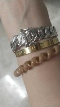 Product Review of PTNACC lắc tay cuban khoen lật đính đá phù hợp nam giới và phụ nữ . Hợp kim xi from 😝**😝 0