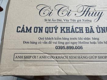Product Review of Áo Dài Tây Thi Cổ Tròn Phối Viền Cổ Tay Có Cúc Xinh Xỉu, Phù Hợp Cho Chị Em Đi Chơi, Đám Hỏi, Đi Dạy - CiCi Thùy Clothing Nữ from L**💫 3