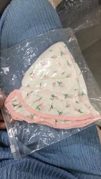 Product Review of หมวกบักเก็ตเด็กผู้หญิง ลายดอกไม้น่ารัก ผ้าฝ้ายเนื้อนุ่ม สายรัด เหมาะสำหรับทารกแรกเกิด หมวกชาวประมง ชุดลำลองและท่องเที่ยว หมวกกันแดดเด็กผู้หญิง from ร**า ฯ** 0