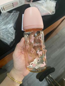 Product Review of [ Tặng Khăn Sữa ] Bình Sữa Moyum Cao Cấp Nhựa PPSU Size 170ml/270ml Voi Kem bin hsu amoy uum from T**💋 3