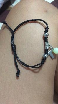 Product Review of สร้อยข้อมือตัวอักษรเริ่มต้น A-Z เรืองแสง เรืองแสงในที่มืด สร้อยข้อมือโซ่เชือกปรับได้ สำหรับผู้หญิงและผู้ชาย แฟชั่นคู่รัก ของขวัญ from 🫧**° M**ｯ 0