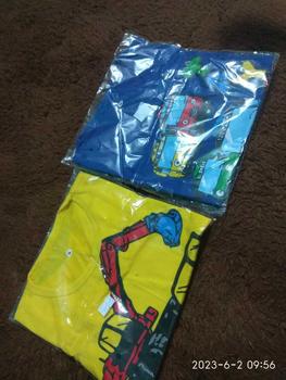 Product Review of Kaos anak eskavator kuning / bahan katun tc from T**i 1
