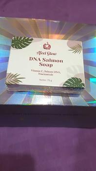 Product Review of [2 PCS ]SABUN GLOWING DNA SALMON AFEELGLOW Soap from s**a 0