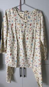 Product Review of Bộ đồ lanh dài tay mặc sau sinh mùa hè siêu mát, không nhăn, không rách Nữ Áo Women from ** 0