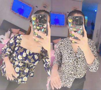 Product Review of Grosir Natalia | BK Lyona Material Rayon Baju  Atasan  Wanita  Casual  Motif Leopard from ℛ**𝓉 ʳ**ᵃ ** 0