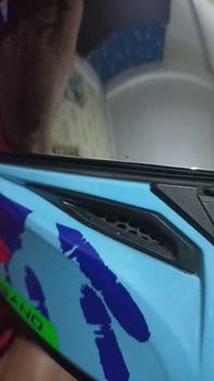 Product Review of Kaca Revo Iridium Visor Lens AGV K3SV K1 K5 K5S AGV Helm Visor Lens helmet motorcycle Sepeda from e**1 1
