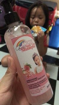 Product Review of Andrea Anti-Lice Kiddie Shampoo Strawberry 250ml ( PANG ALIS KUTO AT LISA ) Lice Remover Conditioner Haircare from M**🦋 0