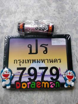 Product Review of ป้ายทะเบียนมอเตอร์ไซค์ พร้อมหลอด พรบ. ลายม่อน  แถมน๊อตพร้อมติดตั้ง Motorcycle จี ออโน่ เวฟ 125 scoopy 2021 ไฟเลี้ยวบังลม 110i คลิก grand filano รถ แต่ง from ผ**ะ 0