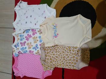 Product Review of YOURBABYNEEDS Bodysuit Jumper Lengan Pendek Bayi Perempuan dan Bayi Cowok 5in1 Motif Karakter Lucu Berbahan Katun Adem Premium Import Nyaman Digunakan Untuk Bayi Usia Baru Lahir Newborn Sampai 9 Bulan Baru from H**a T**a I**a 2