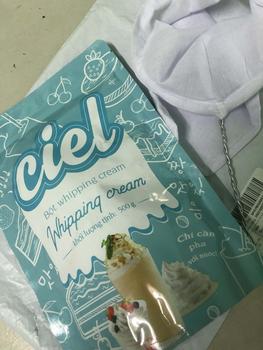 Product Review of Bột Whipping cream Ciel gói 500g - dùng làm bánh, làm kem trang trí from T**n N** ** C**e ☕**🐬 1