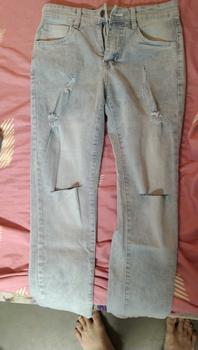 Product Review of Quần Jean Nam Dài Chất Vải Mềm Co Dãn Màu Bạc Hai Bên Menswear Pants Có Túi from u**9 0