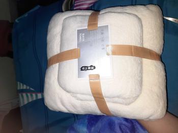 Product Review of Handuk Set 2in1 New Motif Polos And Handuk Mandi Dewasa from y**a 0