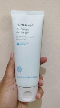Product Review of Innisfree Bija Trouble Cleansing Foam 150g - Cleanser from e**a k**a 1