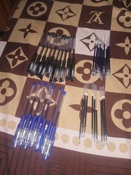 Product Review of MGM 238 COD Pulpen Tinta Cair Pena Sekolah Pena Office Kantor Alat Tulis Serbaguna Wanita Cowok Merah Stationery from f** 3