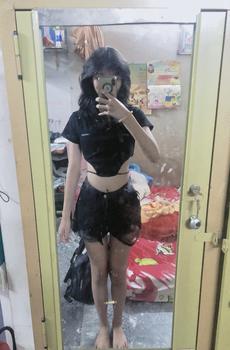 Product Review of Áo Croptop Nữ Ôm Body Ngắn Tay YUMI BÁN SỈ áo Polo Khoét Eo Rút Dây from H**^ 0
