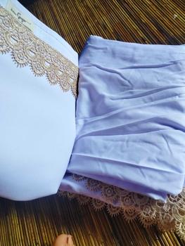 Product Review of Mukena Nagita Slavina Lagi PROMO GRATIS Emas Baby Gold Terbaru 2023 Viral Katun from V**✨ 0