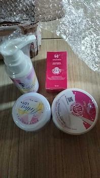 Product Review of Bundle Isi 5 Misonells Hb booster 250gr & Bleaching Licorice+Aha Bodyserum from f**i 0