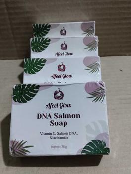 Product Review of [2 PCS ]SABUN GLOWING DNA SALMON AFEELGLOW Soap from S**A A**A P**I 2