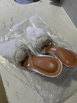 Product Review of (FORM NHỎ- LẤY LÊN 1 SIZE)Giày cao gót phale đá mặt trời bít mũi 9cm/7cm HALEY STORE mika trong suốt đi chơi đi tiệc đi làm đám cưới kỉ yếu from 𝒱** 𝐿** 0