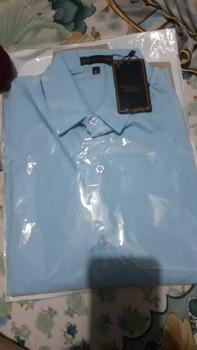 Product Review of Sơ Mi Lụa Màu Trơn Tay dài chất liệu lụa mềm mịn phom body Áo Menswear Trắng from L** K** P**g L** 0