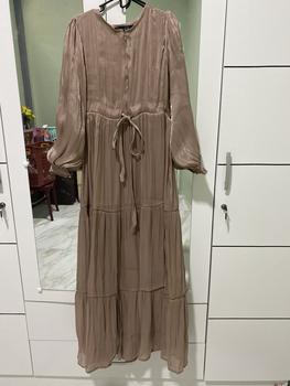 Product Review of Evolvere - Vlora Dress Shimmer Fashion Gamis Muslim Wanita Busui Friendly from a**n 0