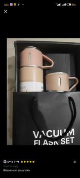 Product Review of [พร้อมส่ง] กระติกน้ำเก็บอุณหภูมิ เซ็ทกระติกน้ำ กระบอกน้ำเก็บความร้อนเย็น กระติกน้ำสแตนเลส กระติกน้ำเก็บอุณหภูมิ 500 ml from P**g g**e 0