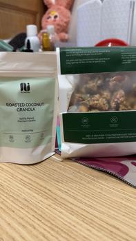 Product Review of Nutnation Granola Vị Đào - Gói 250g - Ngũ cốc & các loại hạt dinh dưỡng from k**m 0