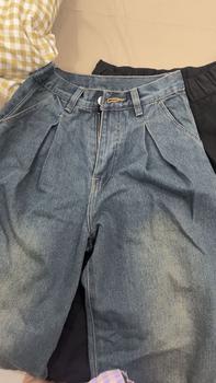 Product Review of Quần jeans Denim ống RỘNG Nữ dài lưng cao GLORIOUS Harlem Hues Jeans chất liệu cotton Women Pants Ong from Ú** D**m 1