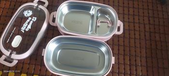 Product Review of Hộp Cơm Giữ Nhiệt Lúa Mạch 2 Tầng Ruột Inox 304 from C**y !** 1