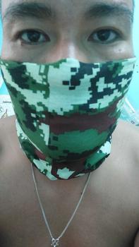 Product Review of VACATION ผ้าบัฟ สีพื้น ลายพราง ผ้าปิดปาก คาดผม BUFF วิ่ง ปั่นจักรยาน เดินป่า ขับวิน แกร๊บ from บ**ู 1